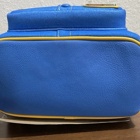 Loungefly X Los Angeles Chargers Mini Backpack LA Bolt Varsity Jacket Style - Picture 10 of 11